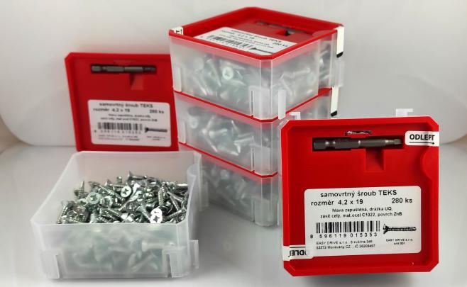 TEKS DIN 7504 P - Q-box + bit v balení